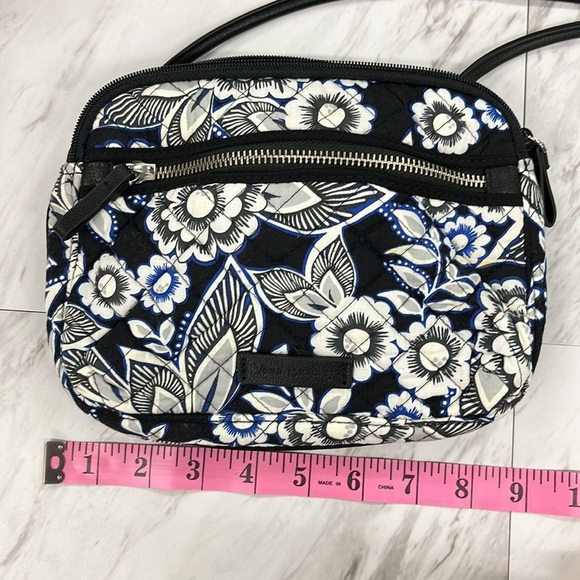 Vera Bradley Quilted Floral Crossbody With RFID Card Protection - Picture 8 of 9